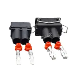 Shhworldsea 357 972 762 Conector eléctrico 2 pines para coche