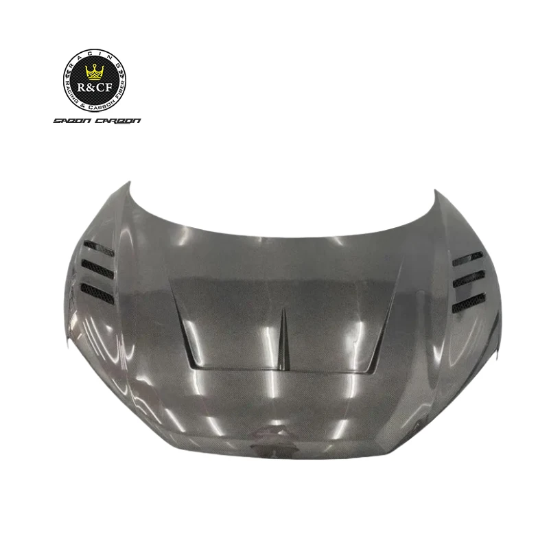 Capó delantero de fibra de carbono seco para Audi R8 V10 Gen 2