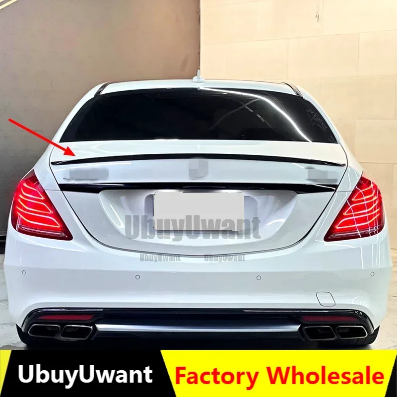 Alerón de maletero carbono estilo BOS – Mercedes Clase S W222