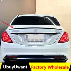 Alerón de maletero carbono estilo BOS – Mercedes Clase S W222