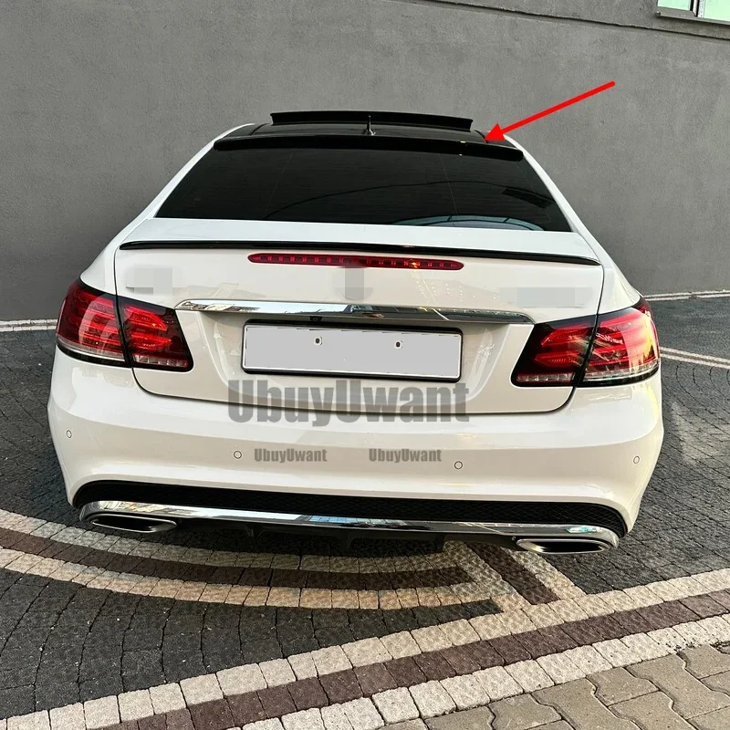 Alerón fibra carbono techo Mercedes Clase E Coupé W207 C207 E350 - imagen 5