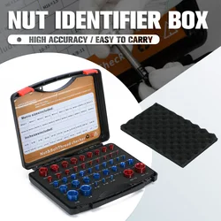 Kit calibrador roscas métricas macho y hembra – Herramienta taller profesional