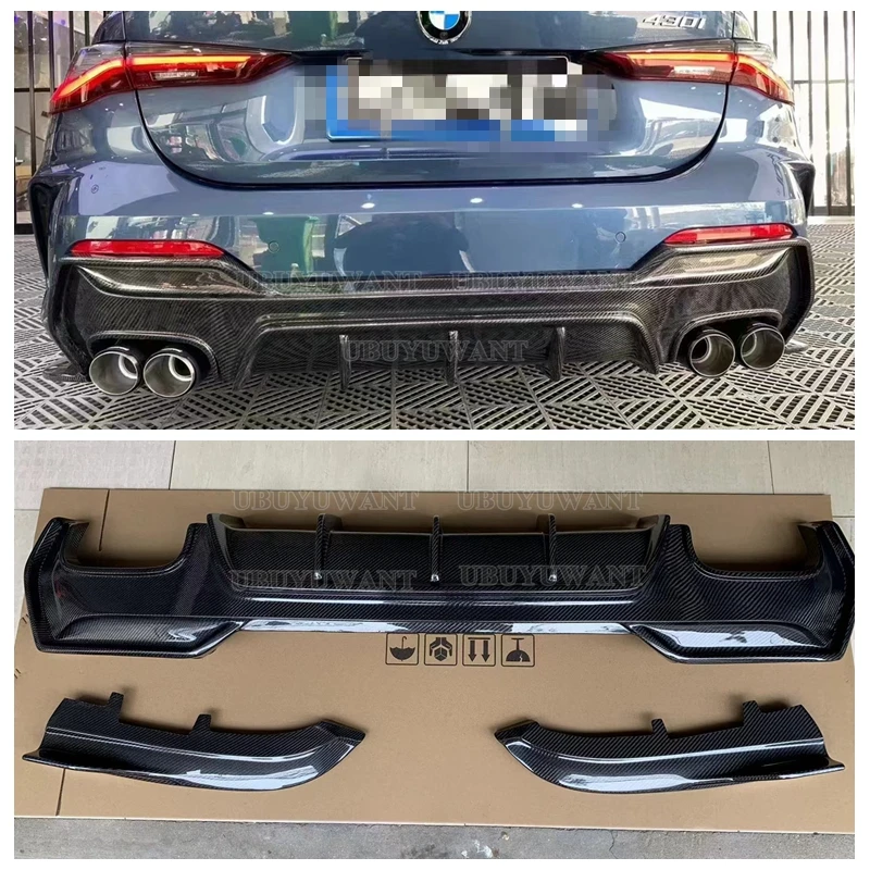 Difusor trasero carbono BMW Serie 4 G22 G23 M440i – deportivo - imagen 5