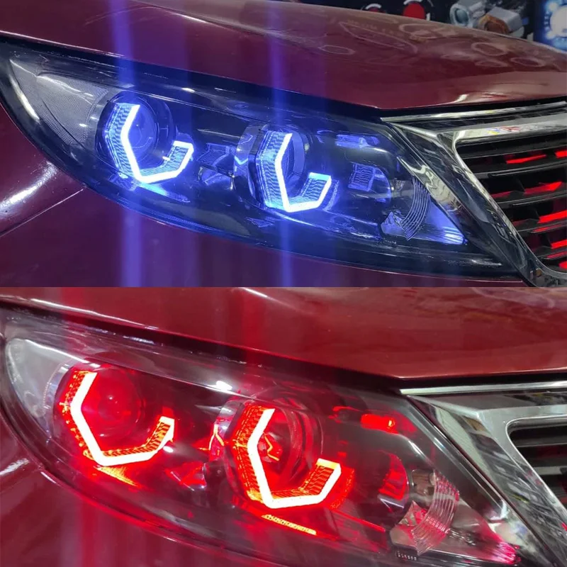 VAHID Anillos Ojos de Ángel RGB 5D para faros Bi-Xenon - imagen 2