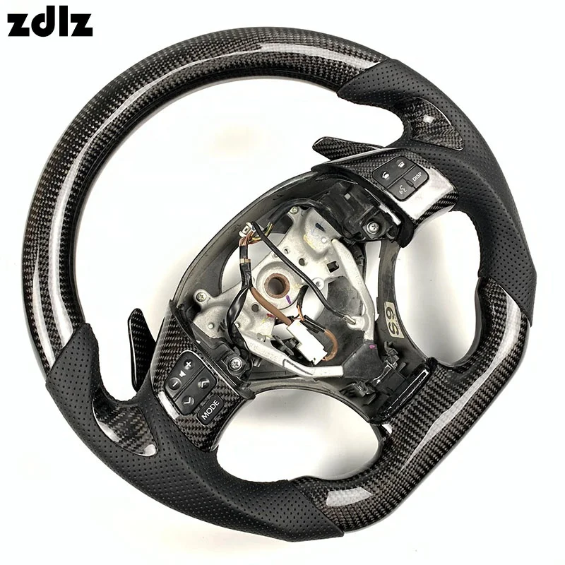 Volante personalizado de fibra de carbono para Lexus IS, ES y RX - imagen 2