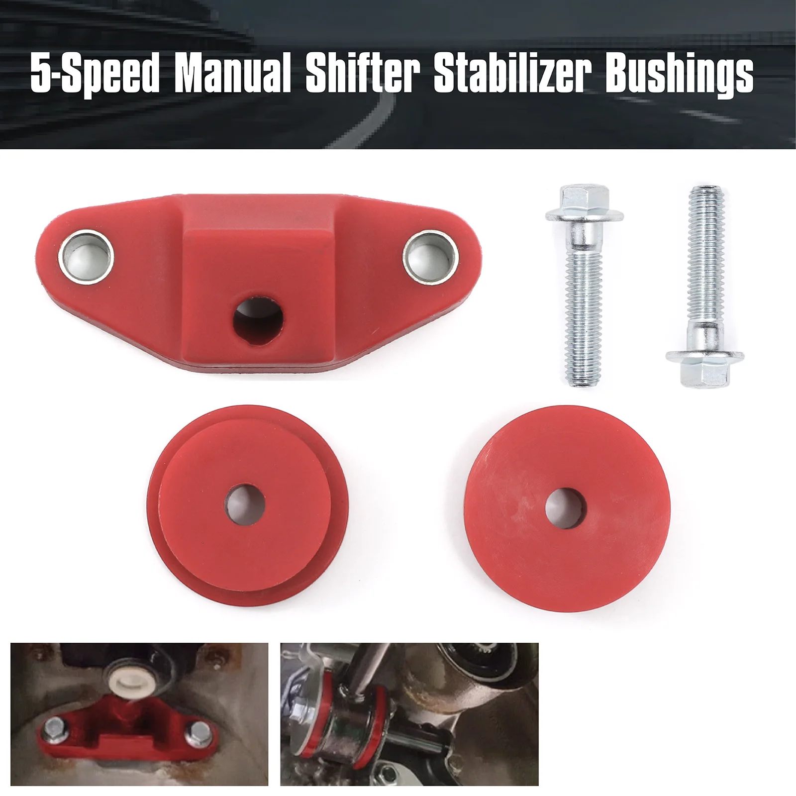 Bujes de palanca de cambios Subaru Impreza WRX delantero y trasero