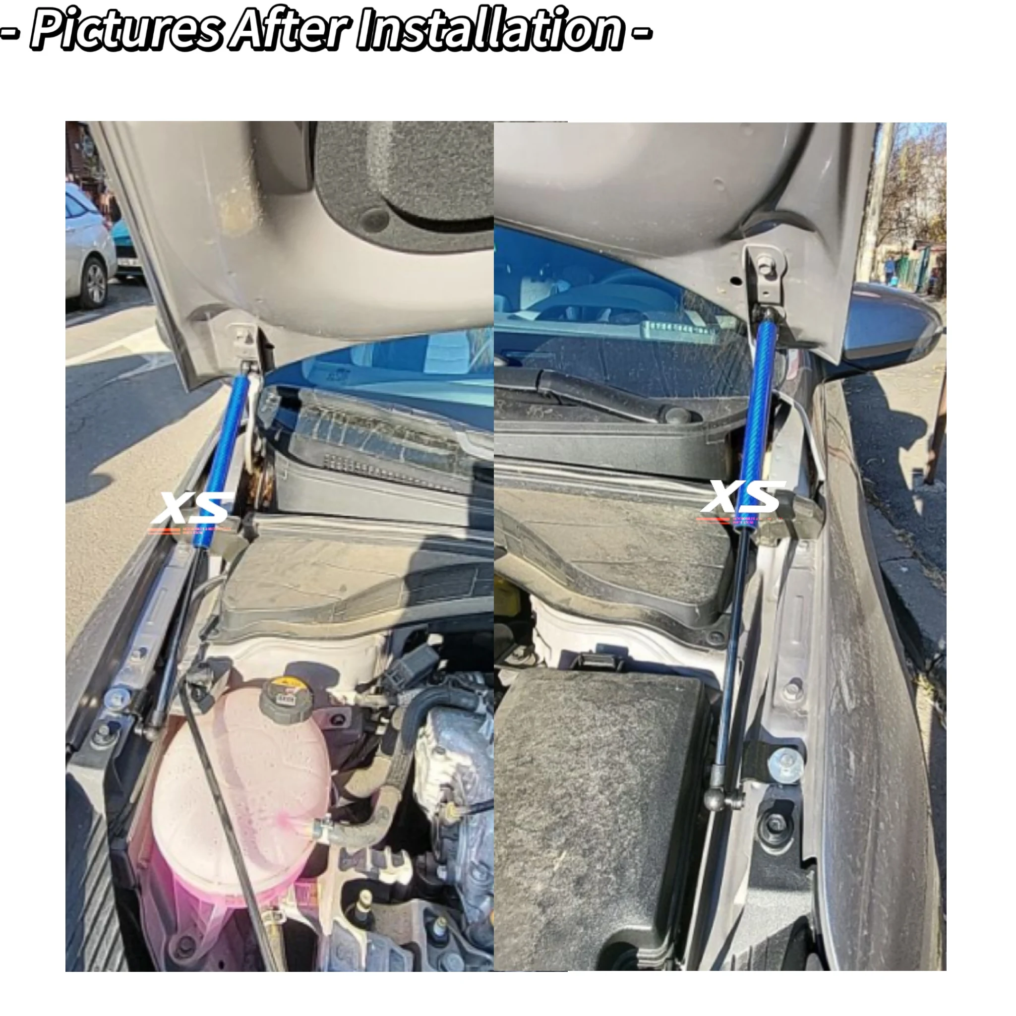 Puntales de capó delantero para Hyundai Ioniq 2016-2022 – elevación - imagen 2