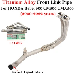 Tubo de escape enlace frontal Honda Rebel 500 2020-2022 original