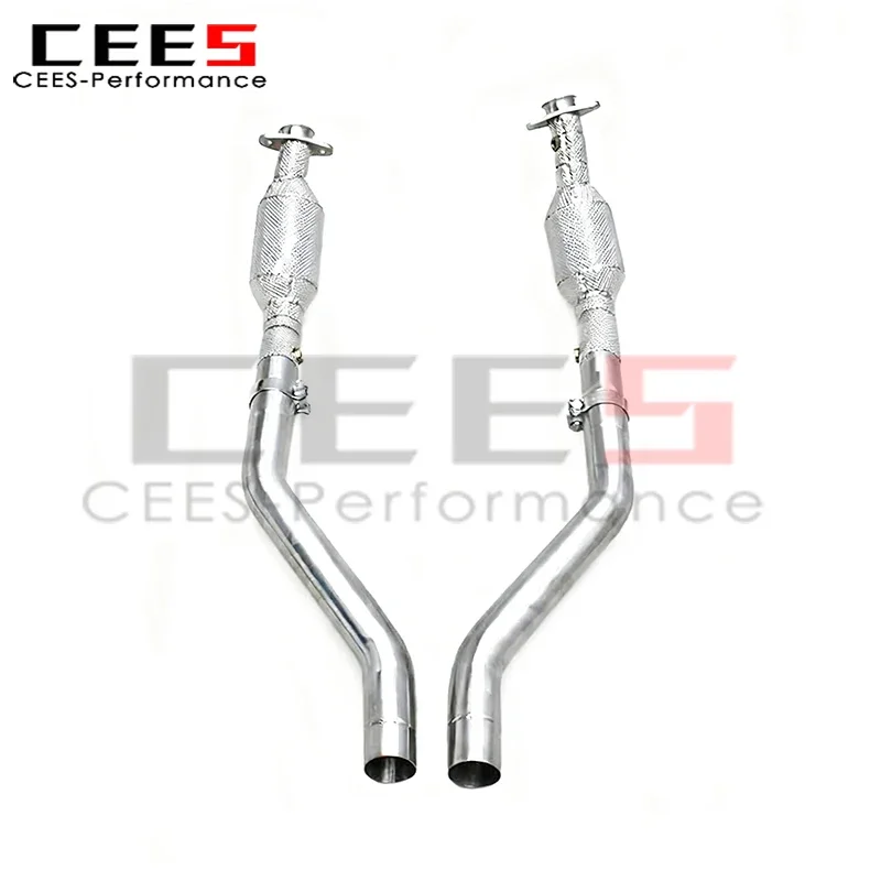 Downpipe CEES con catalizador Ford Mustang V6 3.7 2012-2013 - imagen 3