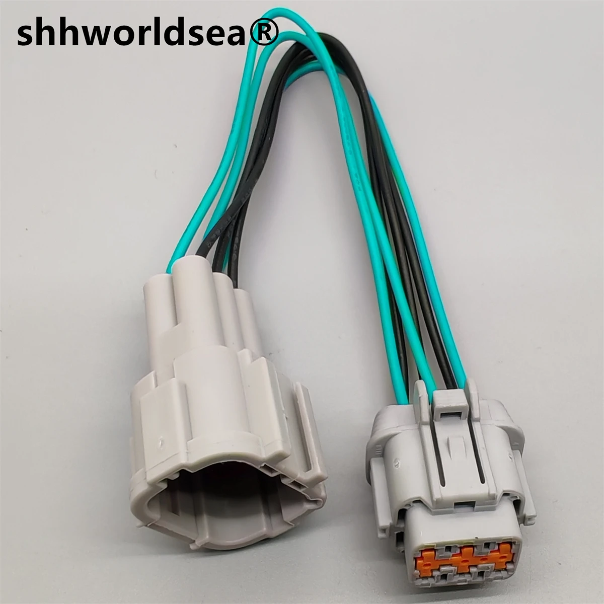 Shhworldsea 6188-0560 Conector de faro de 6 pines para Nissan Teana