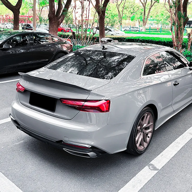 Alerón trasero carbono negro para Audi A5 F5 Coupé 2017-2024 - imagen 3
