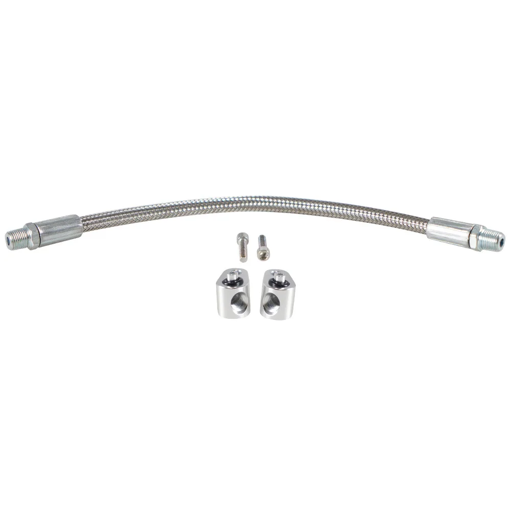 Kit de manguera refrigerante LS trenzada en acero con tubo de vapor
