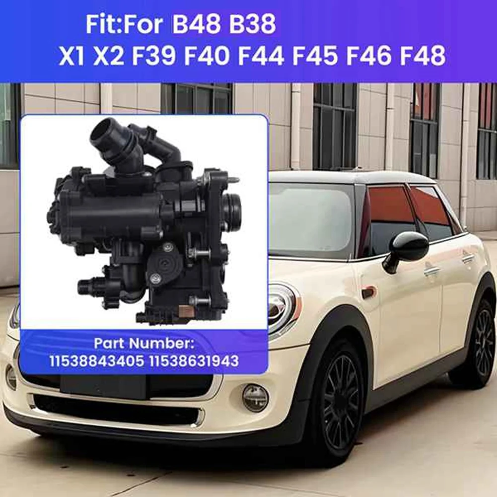 11538631943 BMW Kit termostato motor B48/B38 MINI y X1-X2 - imagen 3