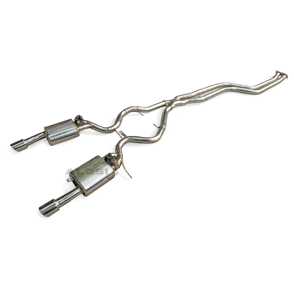 Escape cat-back BMW E90-E93 335i 3.0T N55 acero inoxidable válvula - imagen 5