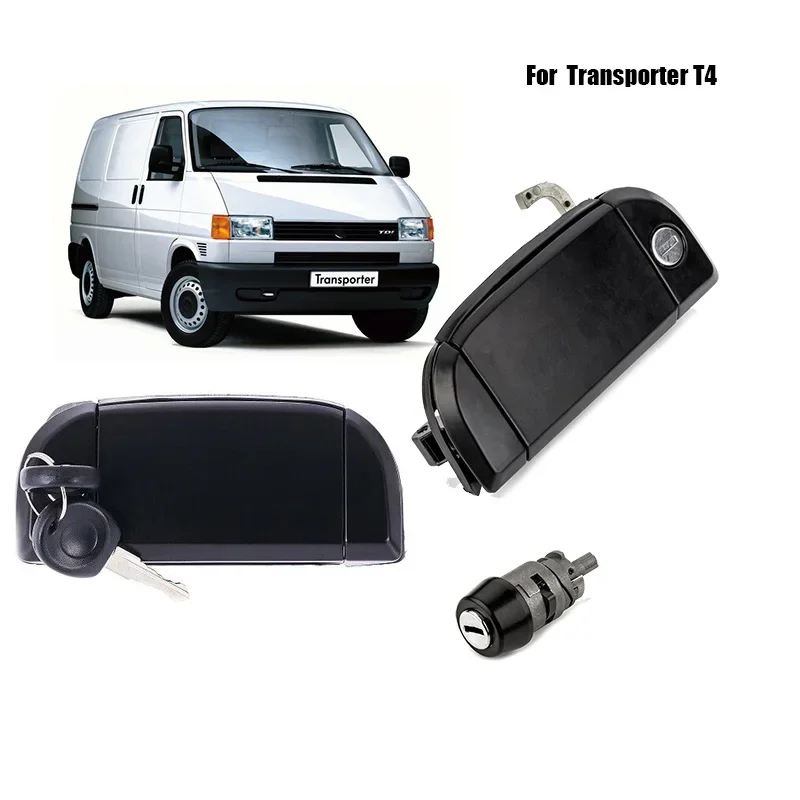 Manija de puerta con cerradura y llave – VW Transporter T4
