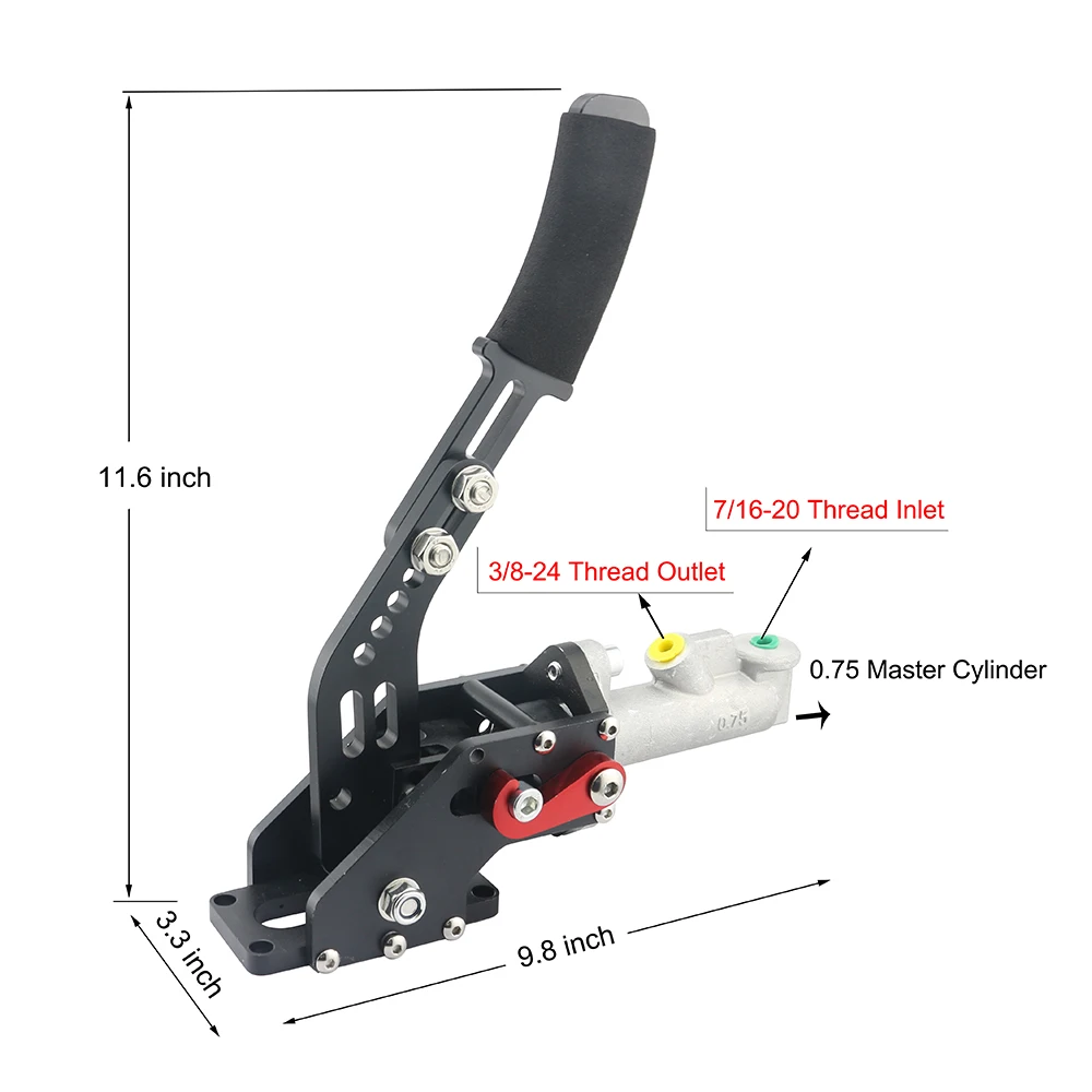 Freno de mano hidráulico universal Hydro para drift