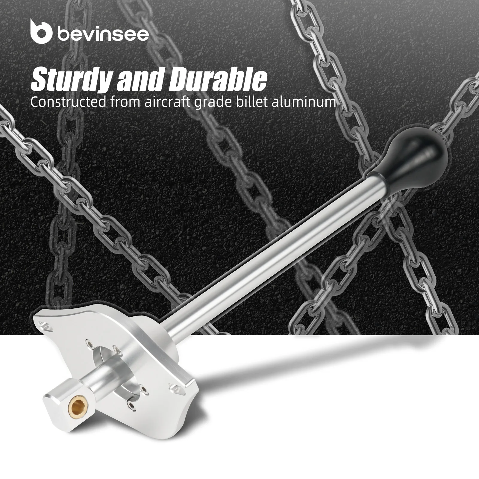 BEVINSEE Kit de palanca de cambios corta para BMW E90 E92 E91 E93 325i 328i 330i 335i 320i E87 E81 E82 E88 116i 118i 118d 116d 2006-2013 - imagen 3