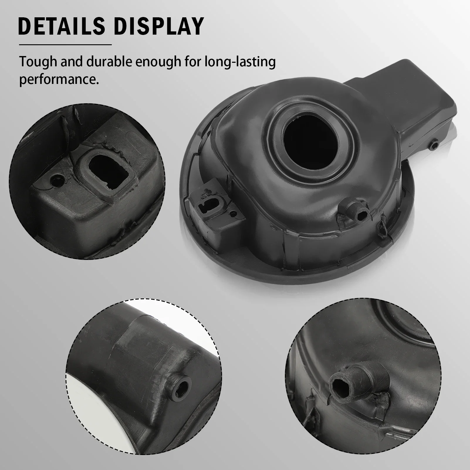Tapa de puerta del depósito de combustible blanca Golf MK6 GTI – ref. OEM 5K6809857C - imagen 3