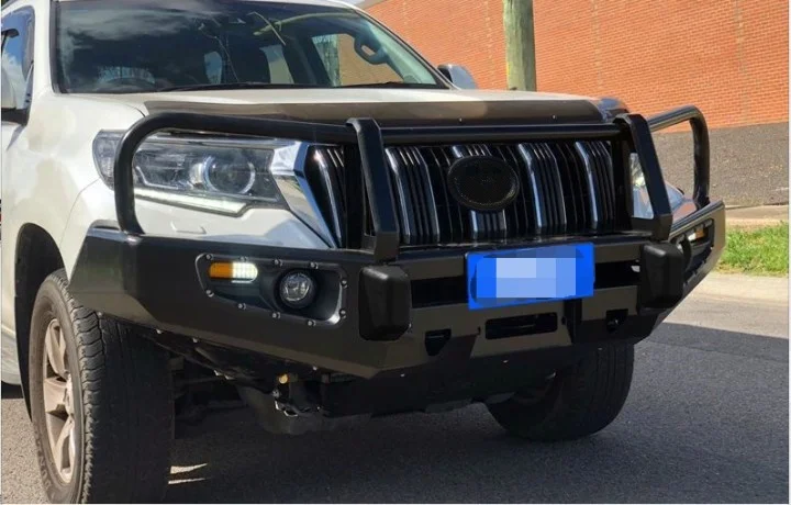Parachoques delantero de acero para Land Cruiser Prado LC150 2010+ - imagen 2