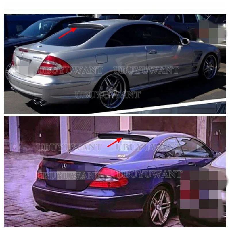 Alerón trasero fibra carbono Mercedes CLK coupe W209 2003-2009 - imagen 2