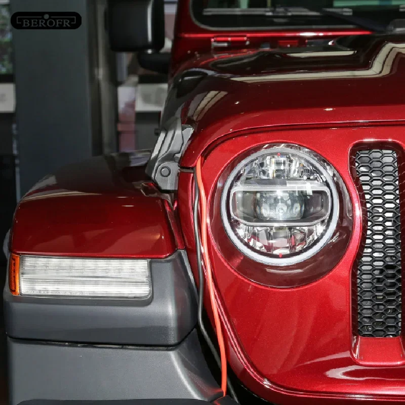Película faros TPU negro humo – Jeep Wrangler JL 2019-2020 - imagen 5