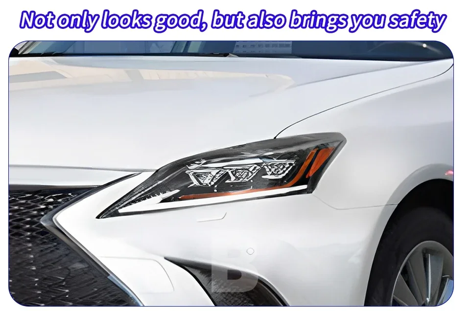 Faros delanteros LED Lexus ES con lente de proyector