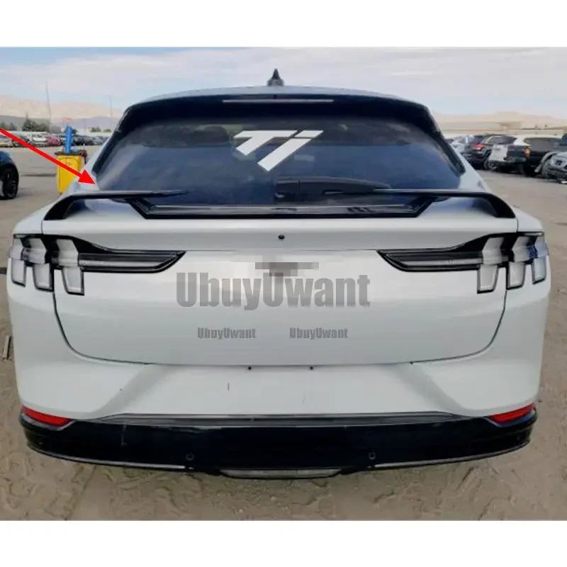 Alerón trasero ABS efecto fibra de carbono Ford Mustang Mach-E 2021+ - imagen 4