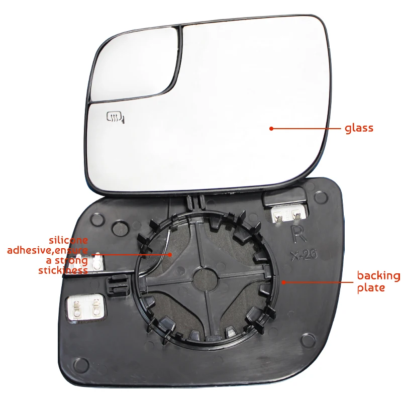 Cristal calefactable de lente para espejo retrovisor Ford Explorer 2011-2018 - imagen 3