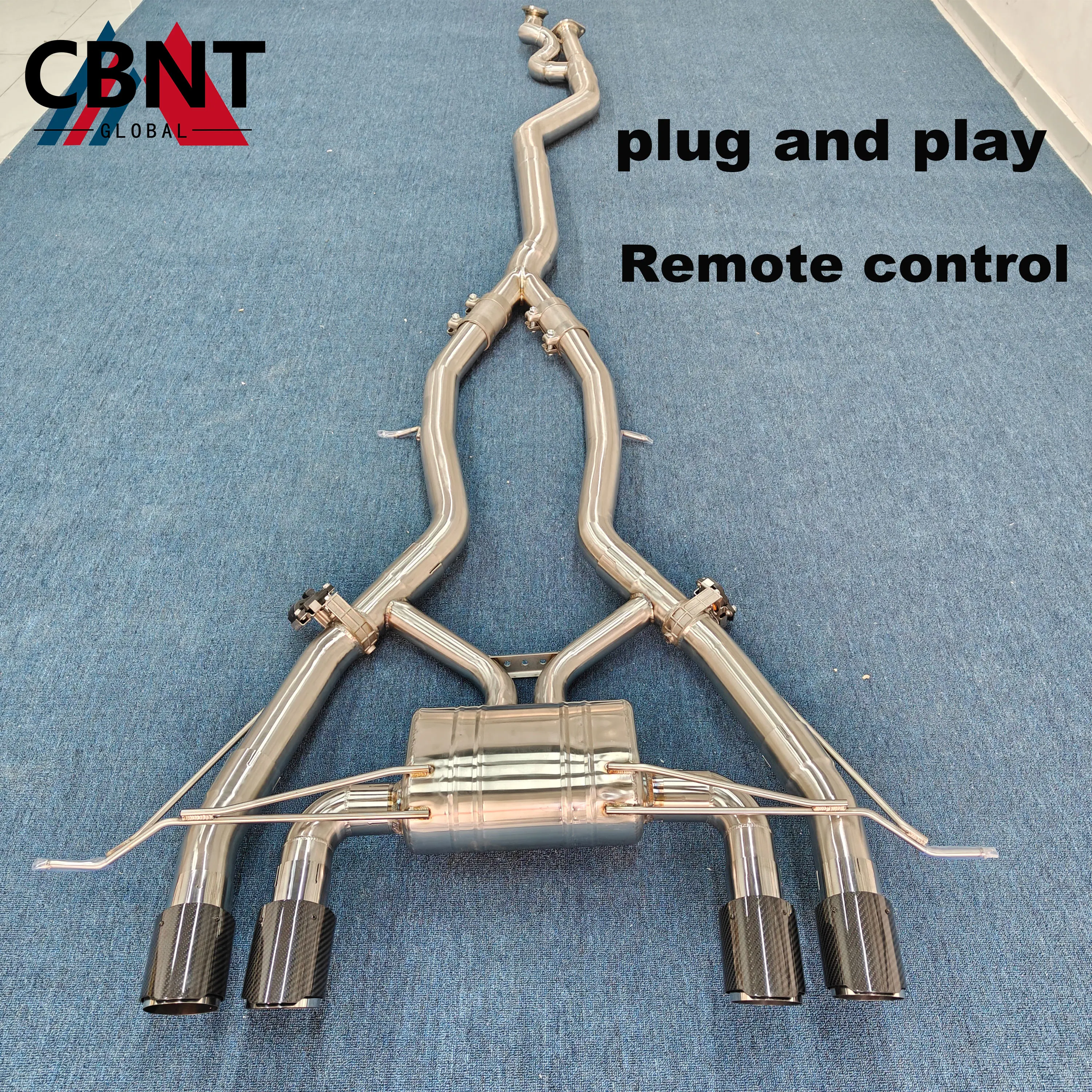 CBNT Silenciador deportivo para BMW M3 G80 y M4 G82 3.0T tuning - imagen 2