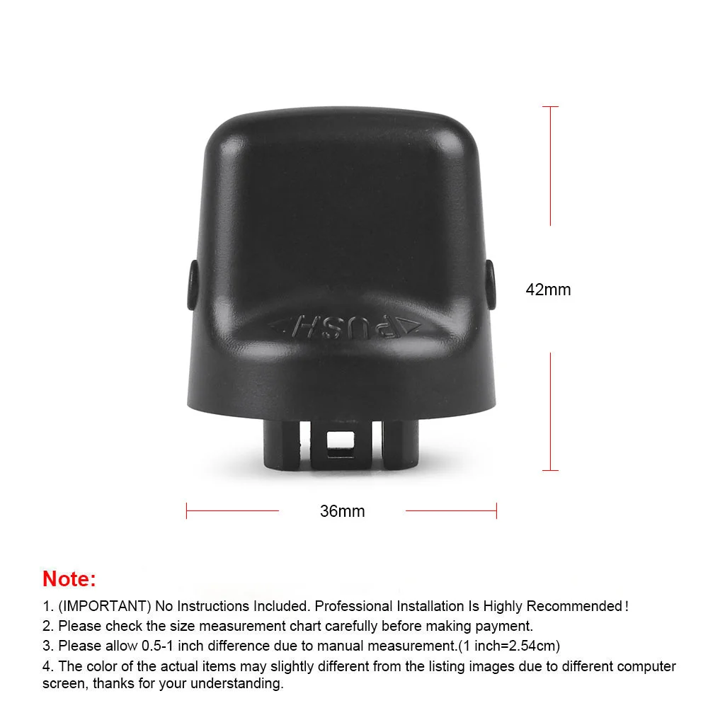 Tapa del interruptor de arranque sin llave Mitsubishi Lancer/Outlander - imagen 5