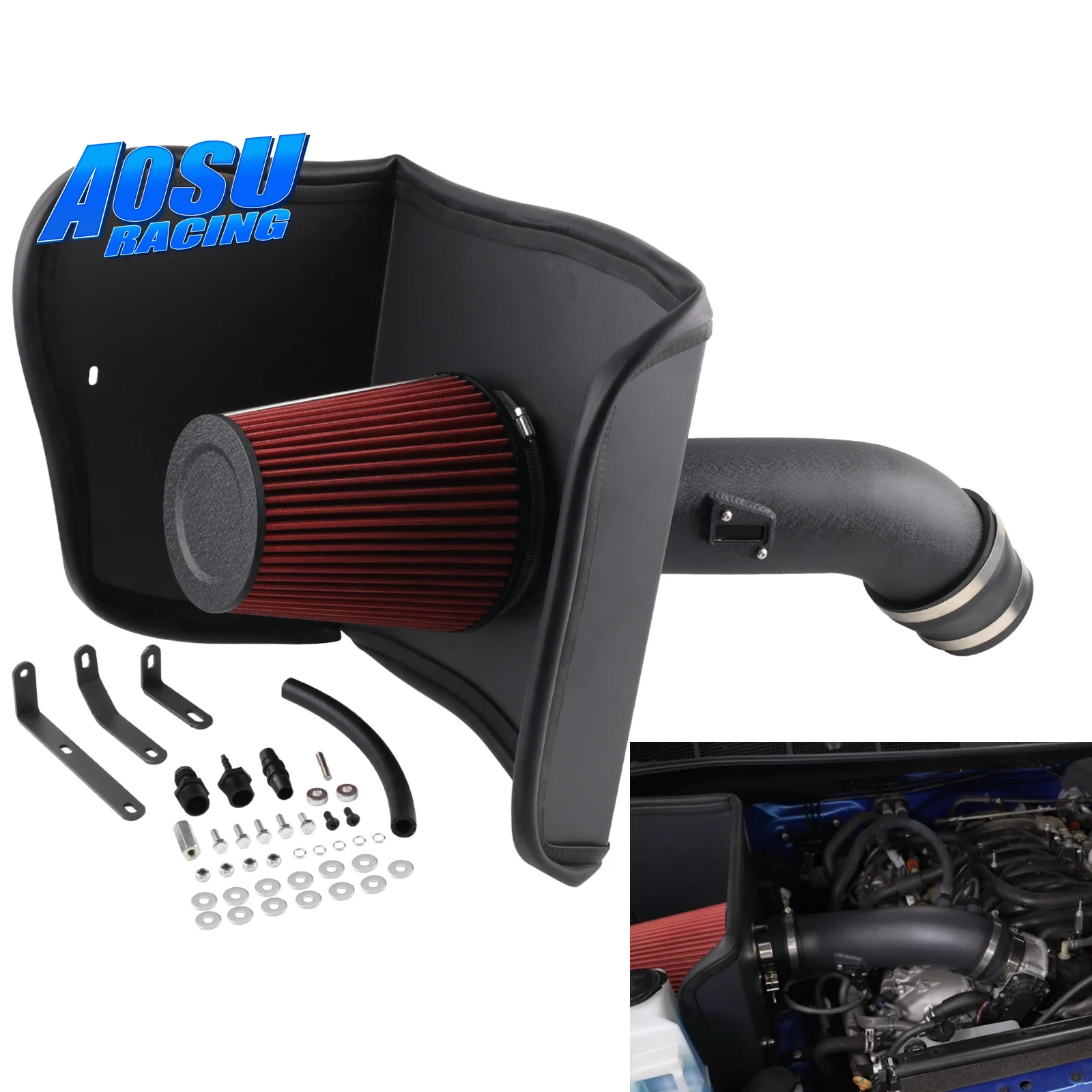 Kit admisión aire frío Toyota Tundra 4.0L 4.6L 5.7L con protección térmica
