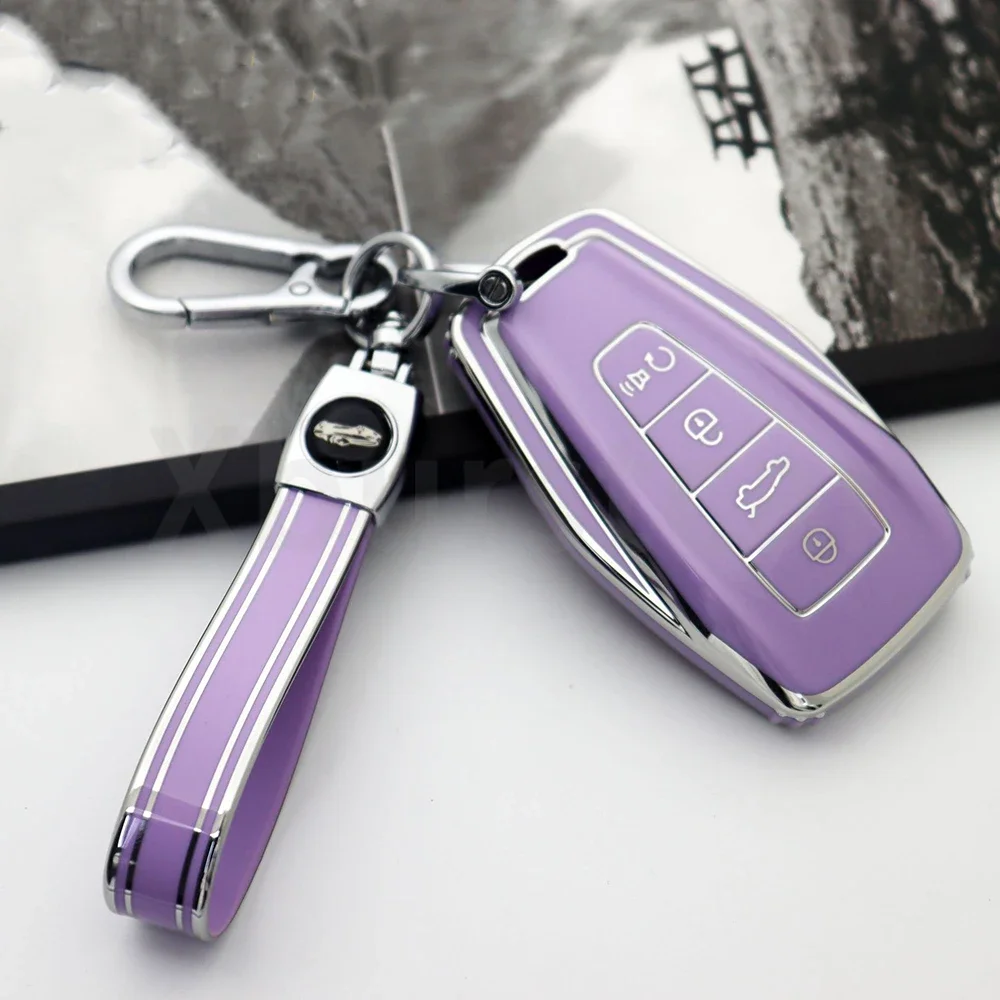 Funda de TPU para llave Geely Coolray, Atlas y Emgrand X7 - imagen 3