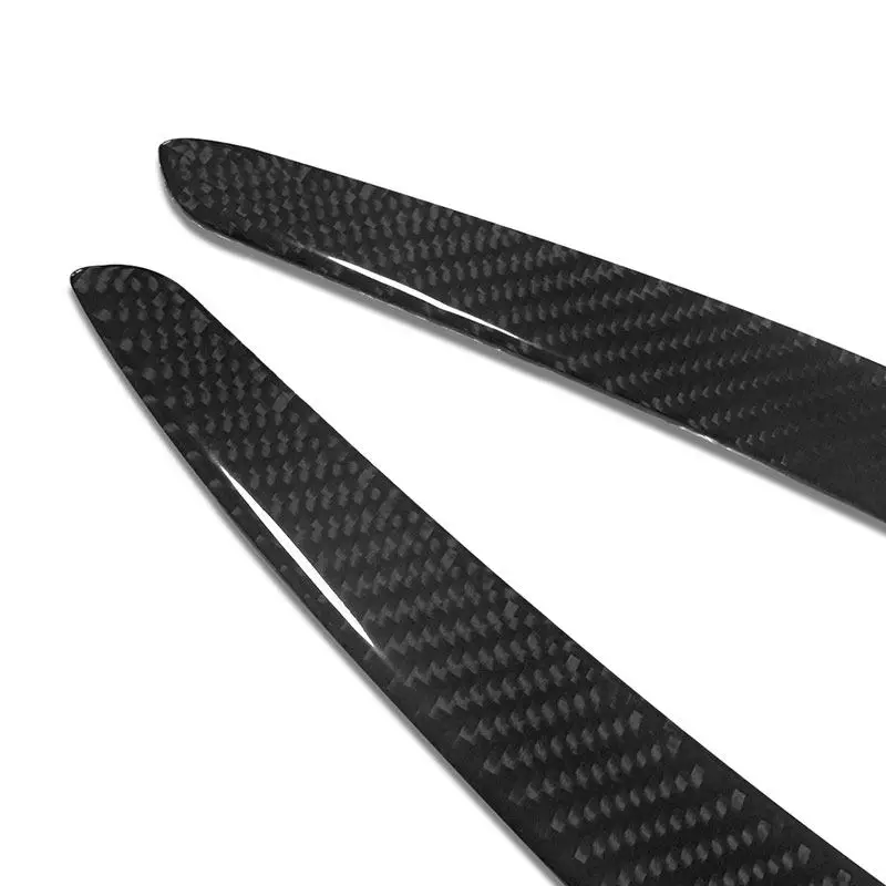 Embellecedores de cejas de faro en fibra de carbono – Audi A6 C6 4F - imagen 2