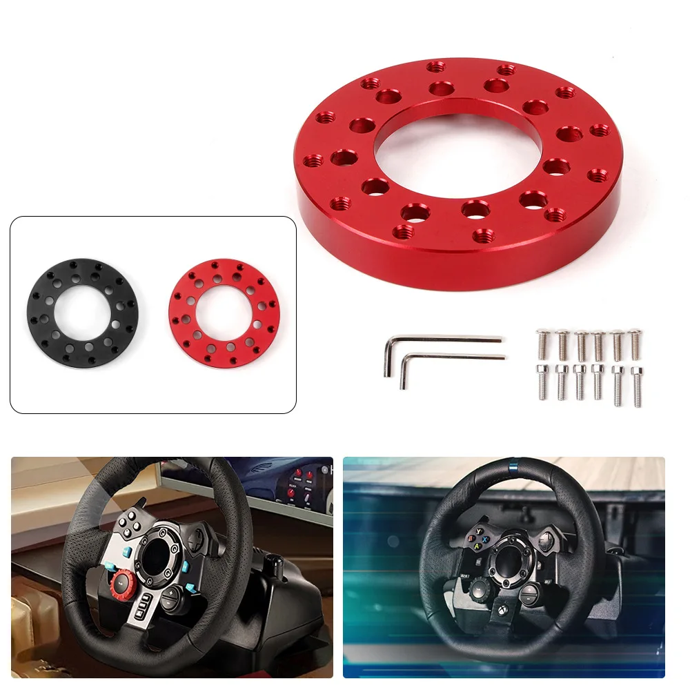 Placa adaptadora volante CNC 70mm con kit herramientas – Logitech G25 G27 G920