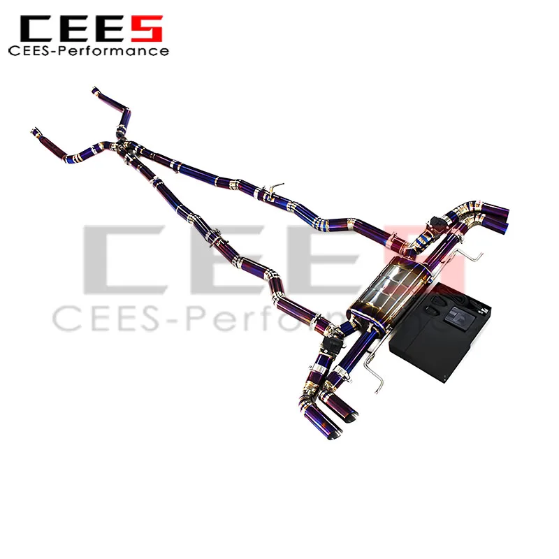 Sistema catback CEES con válvulas para BMW 750i 4.4 T 2016-2019 - imagen 3