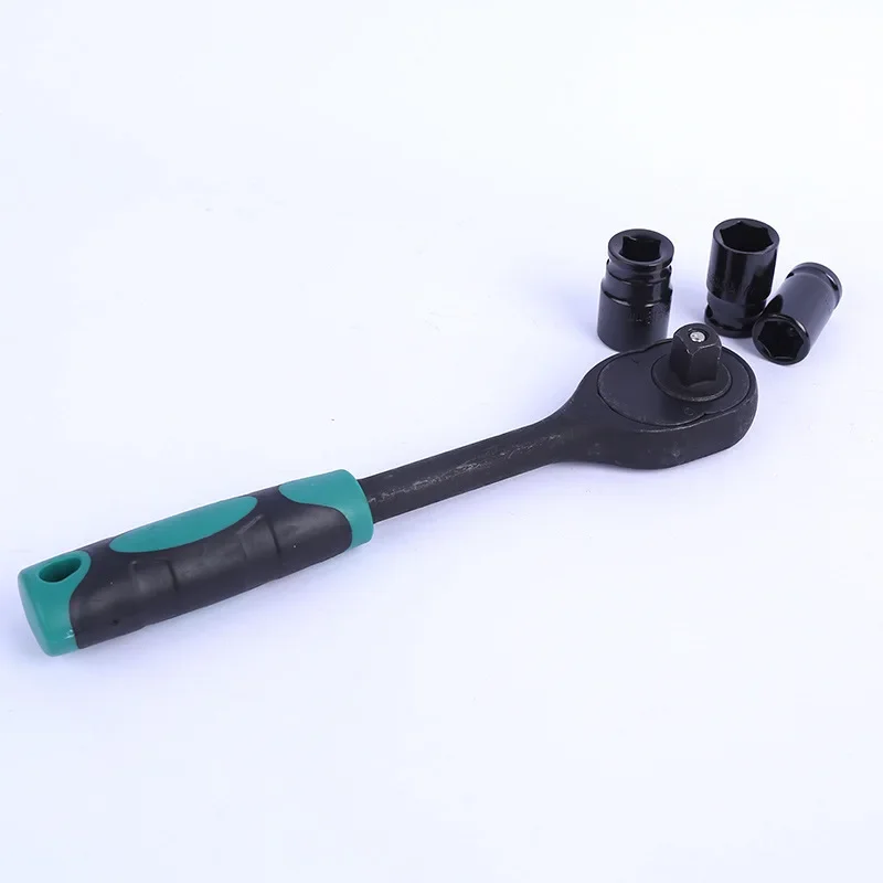 Juego llaves vaso profesional trinquete 72 dientes 1/2" - imagen 3