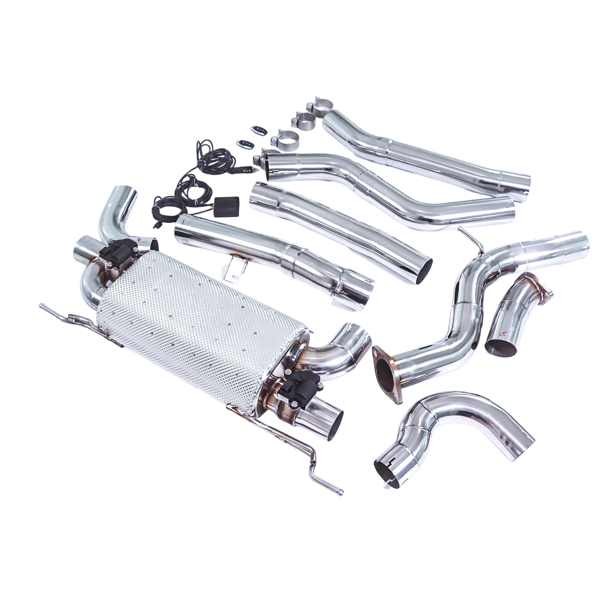 Escape cat-back con válvula para BMW 330e 2.0T B48 (2020-2024) - imagen 2