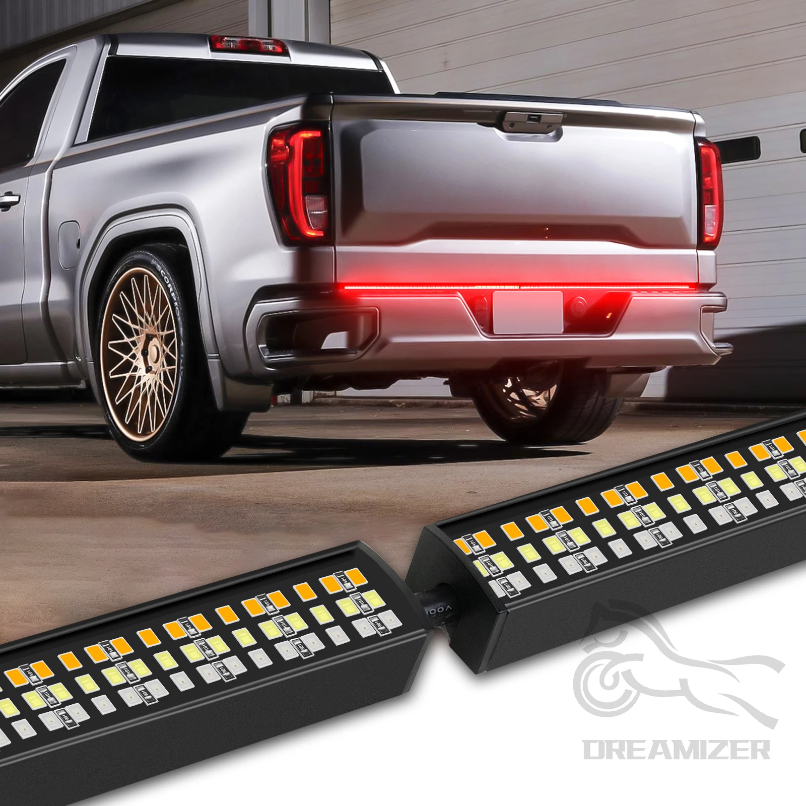 Barra LED puerta trasera - tira de luz impermeable con freno y giro - imagen 3