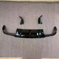 Difusor trasero Mercedes C W204 2011-2014 con tubo de escape