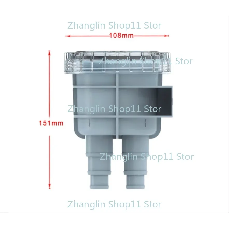 Filtro de agua de mar para refrigeración de motor de barco - imagen 2