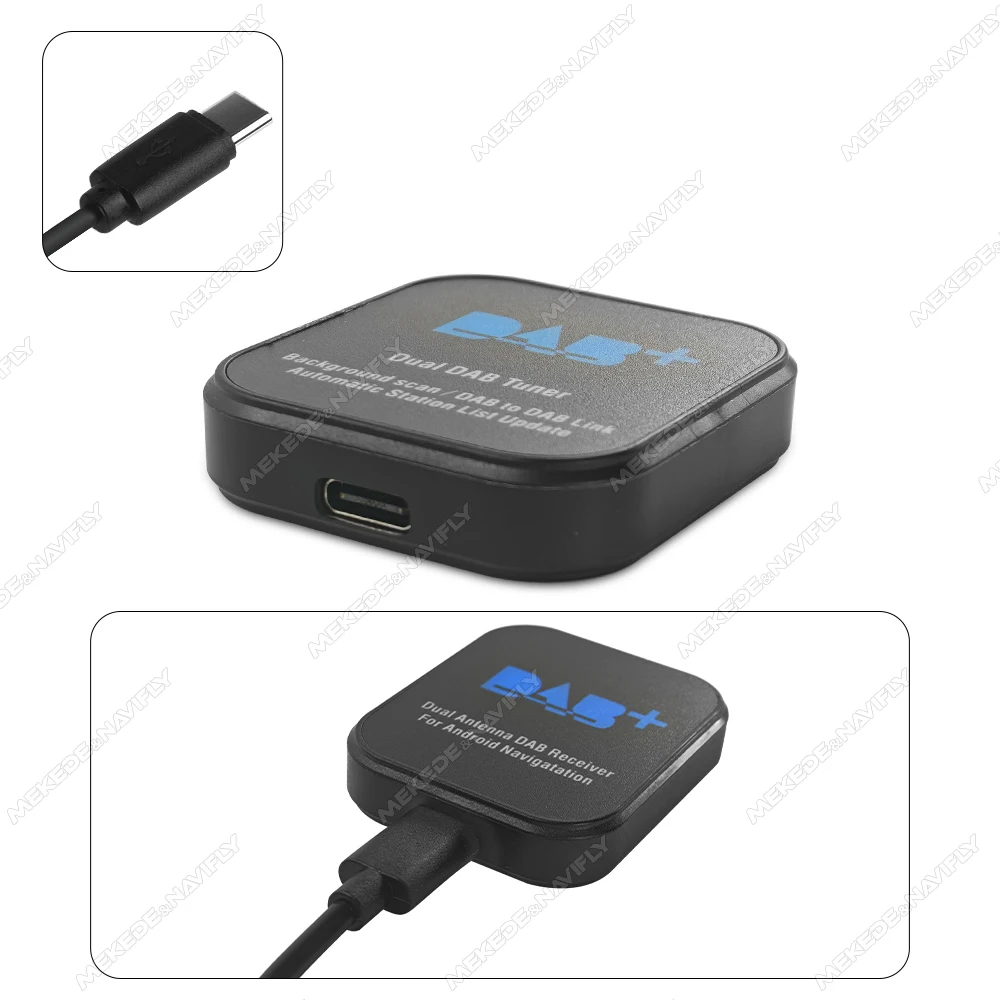 MEKEDE antena DAB dual con adaptador C para radio Android universal - imagen 4