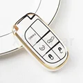 5 button white cover