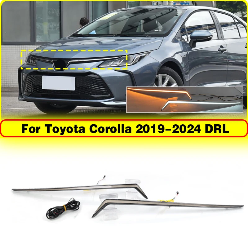 Toyota Corolla 2019-24 tira LED luz de circulación diurna