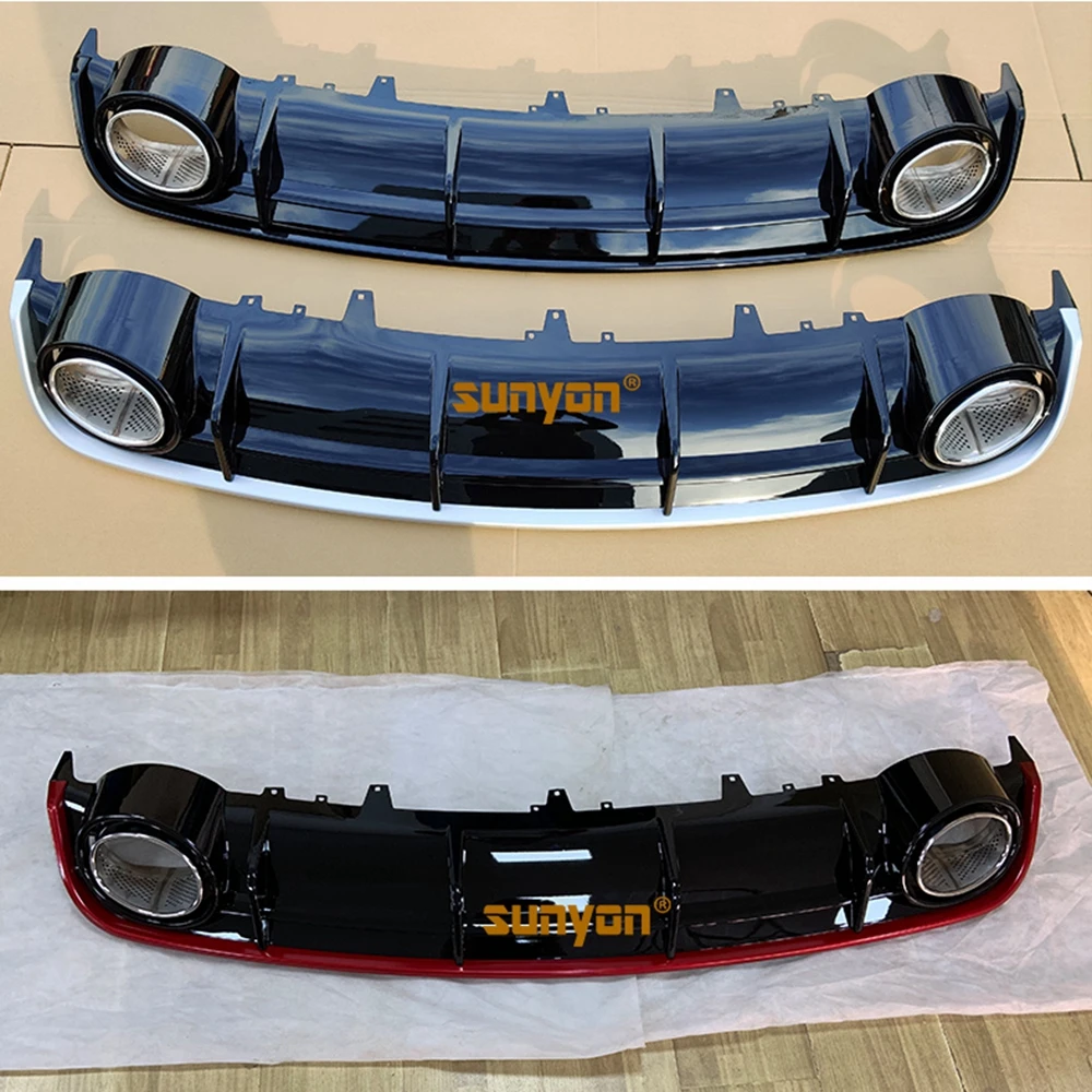 Difusor parachoques trasero Audi A6 Avant S-Line 2015-2018 - imagen 5