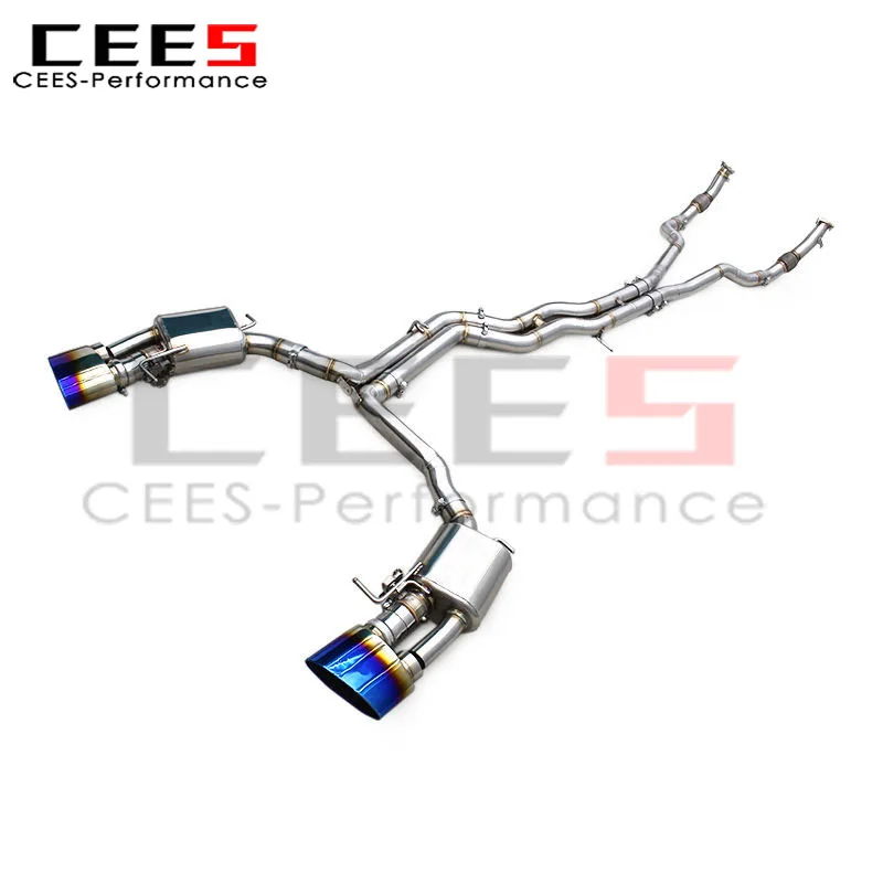 Catback CEES Valvetronic para Audi RS6 RS7 C8 4.0T 2019-2024 - imagen 2