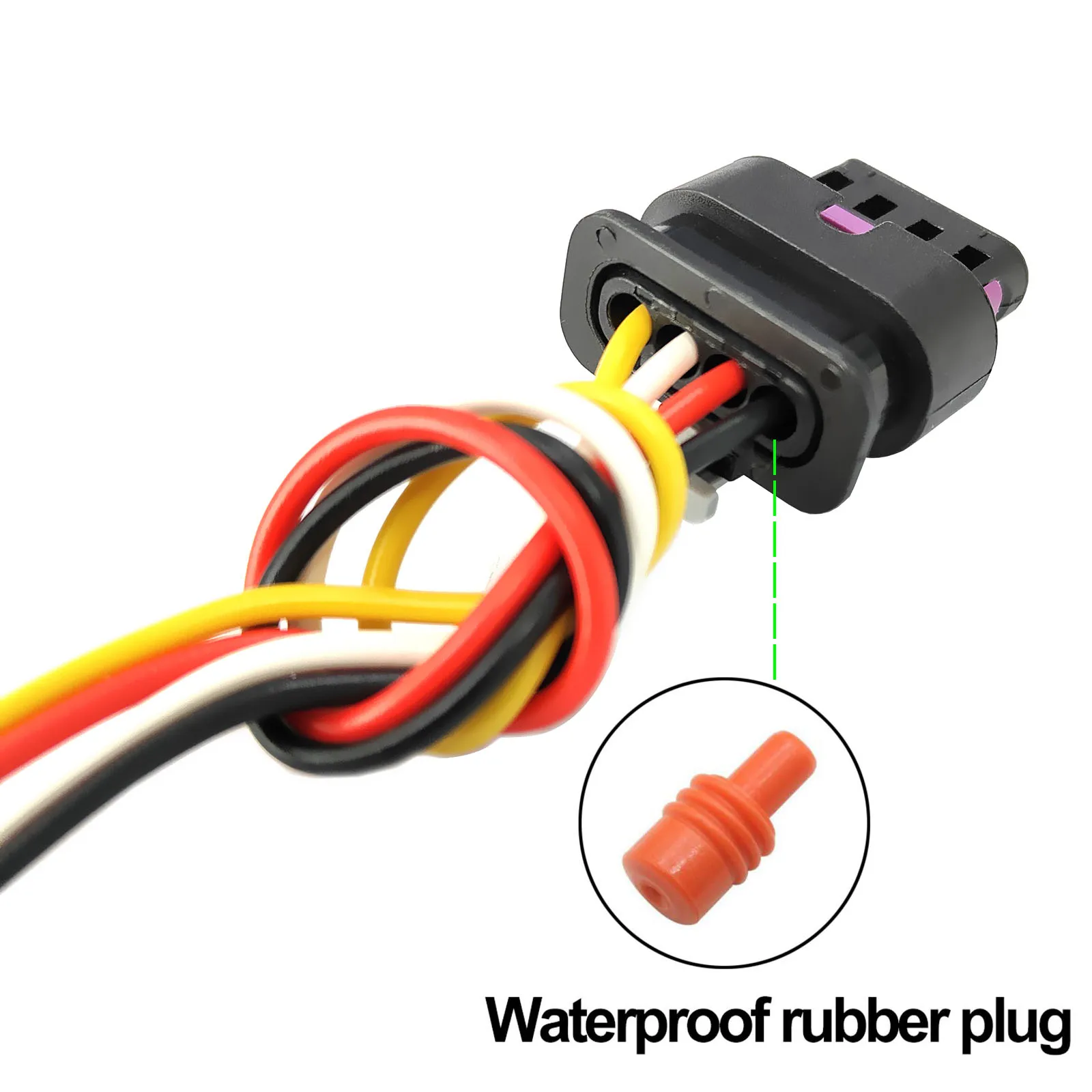 OEM 4H0973704 conector sensor MAF – VW Golf/Passat/Tiguan 2.0 TDI - imagen 5