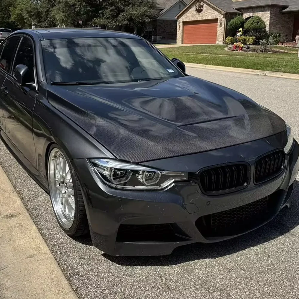 GTS estilo M3 M4 capó delantero de fibra de carbono para BMW F30 340i 3 Series F32 F33 F36 F34 4 Series G80, 100% probado bien - imagen 5