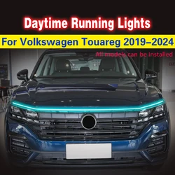 Luz LED ambiental para capó VW Touareg 2019-2024 flexible