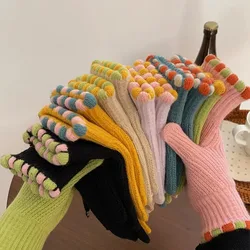 Guantes de ciclismo sin dedos para mujer, térmicos y táctiles