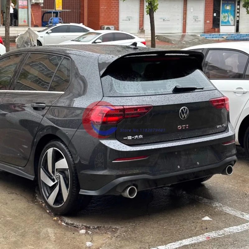 Kit de carrocería de alerón lateral para ventana trasera de coche, divisor de Canards de ala embellecedora para VW Golf 8 MK8 GTI GTD TSI TD Pro GTI Rline 2020-2023 - imagen 2